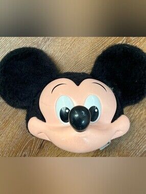 Vintage Disney 3D Mickey Mouse Hat Snapback Cap Adult